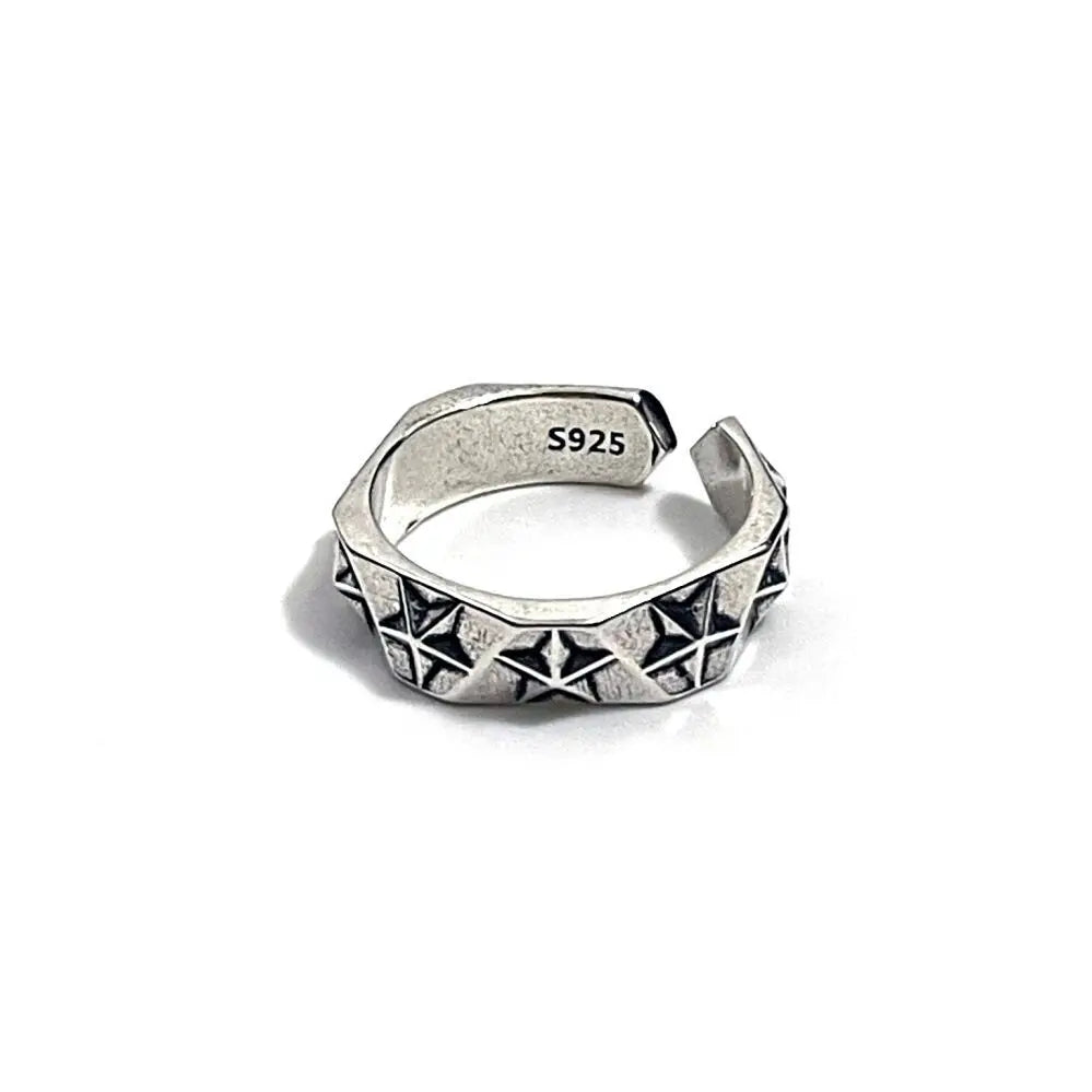 925 Sterling Silver Star Rings For Women Luxury Designer Jewelry Trending Products Accessories Wholesale